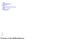 Desktop Screenshot of midlandresorthotel.com
